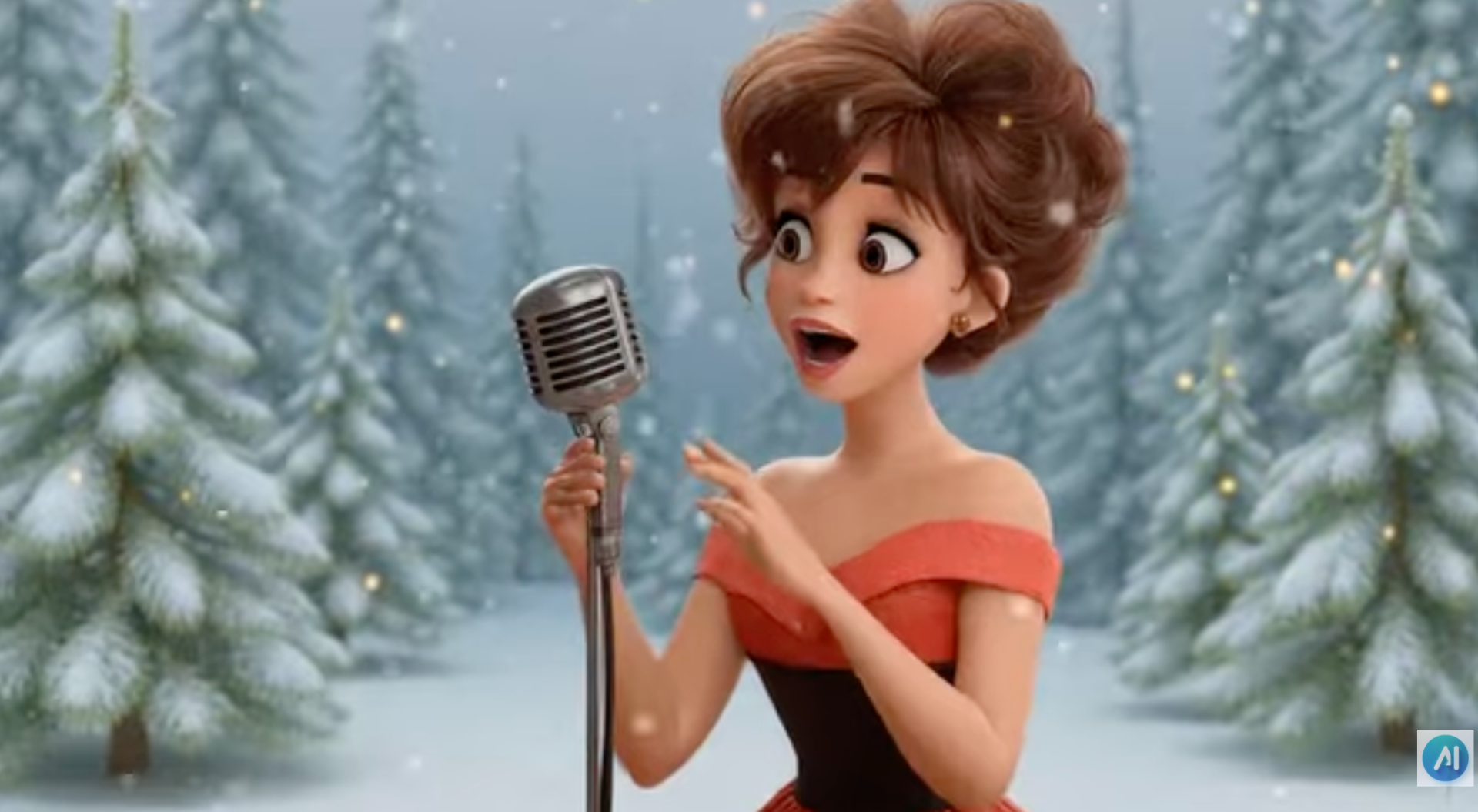 Christmas videos with AI