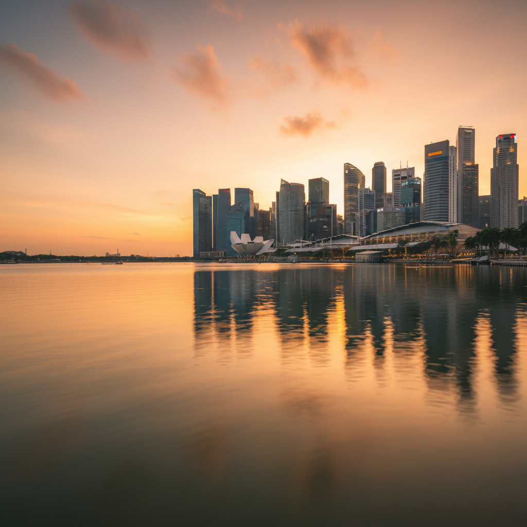 Singapore skyline and agentic AI governance